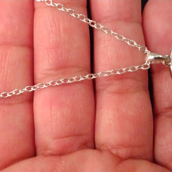 Beautifully Blue baguette necklace - Picture 6 of 9